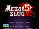 Metal Slug 5 (Neo Geo MVS (arcade))